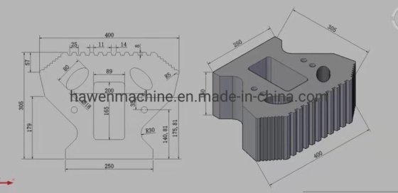 レンガ機械型枠 空洞ブロック型枠 パーヴァー型枠 コンクリート製品生産用のレンガ型枠 製造業者価格