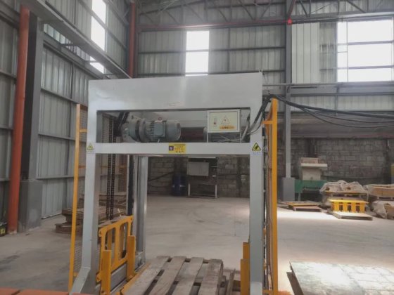 アフリカのエココンクリートブロック舗装機械