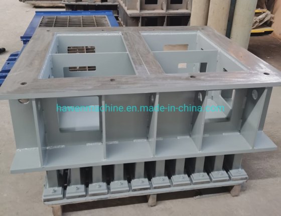 セメントコンクリートのインターロッキング舗装タイル用の型枠