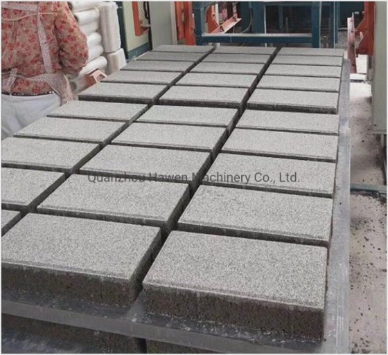 自動透水性コンクリート舗装ブロック製造機、空洞ブロック機械、コンクリートレンガ舗装ブロック機械