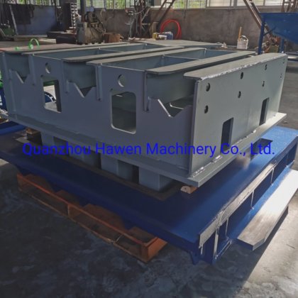 コンクリートブロック製造機、舗装石および縁石型枠