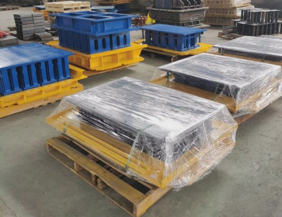 コンクリートハローブロック固体レンガ製造機ブロック型