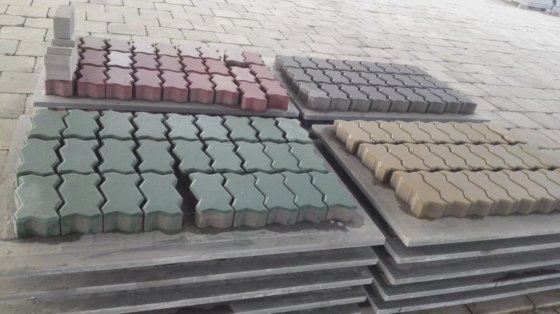 PVCパレット、製造パレット、レンガ製造機用サポートパレット