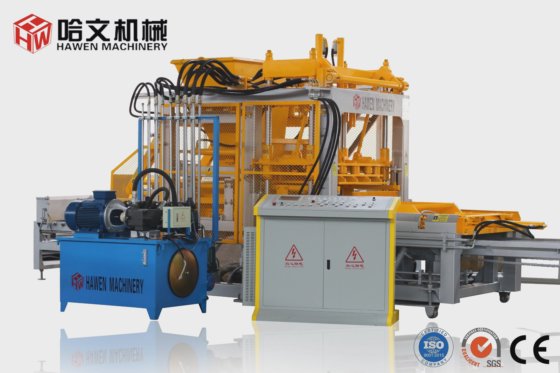 安価なコンクリートセメントの空洞および固体レンガブロックインターロック舗装製造機