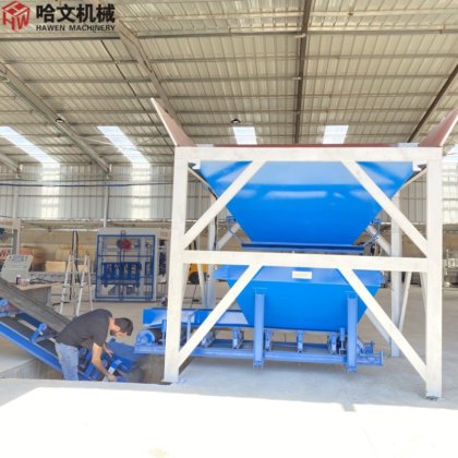 効率的な油圧舗装用ソリッドレンガ空洞ブロックセメントレンガ製造機械