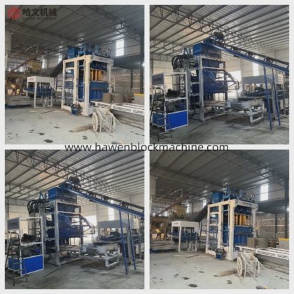 Qt12-15automatic ウガンダ・ケニアのコンクリートブロック製造機の価格