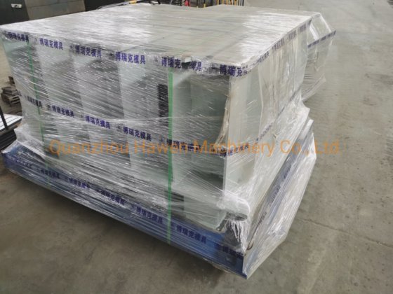 コンクリートレンガ舗装用カーブストーン製造機のブロックモールド