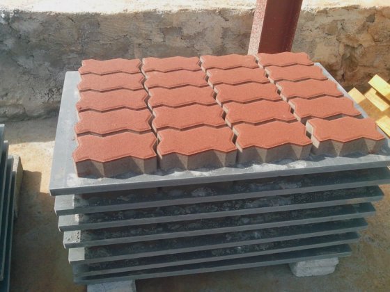 コンクリート舗装型枠 セメントレンガブロック製造機用