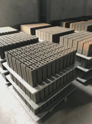 建設機械舗装ブロックレンガ機械とカラーブロック