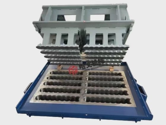 コンクリートホランドレンガ型枠 パーヴァーブロック機用