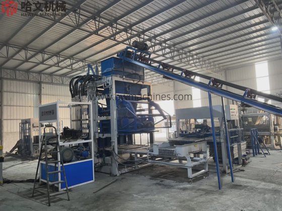 環境に優しい先進技術コンクリート中空ブロック製造機舗装レンガ機械全自動ブロック製造機