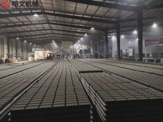 環境に優しい先進技術コンクリート中空ブロック製造機舗装レンガ機械全自動ブロック製造機