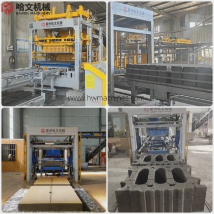 環境に優しい先進技術コンクリート中空ブロック製造機舗装レンガ機械全自動ブロック製造機