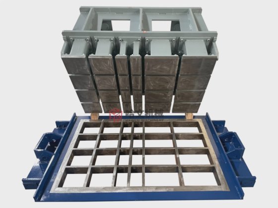 ブラジルのコンクリートレンガ舗装型枠