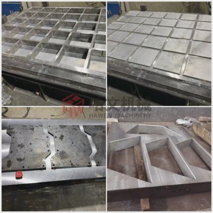 ブラジルのコンクリートレンガ舗装型枠