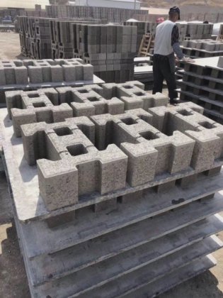 PVC製のブロック生産用プラスチックパレットシートプレート