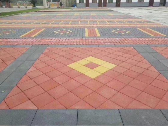 歩道コンクリートカーブ石造りの景観舗装ブロック製造機