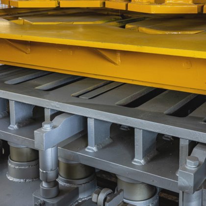 ザンビアのフルセット自動舗装レンガ製造機