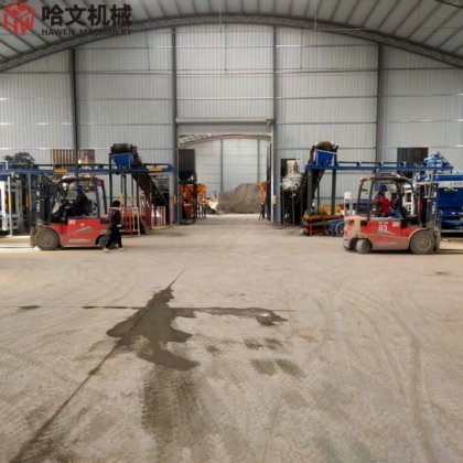 高生産効率の全自動セメントレンガブロック舗装石製造機