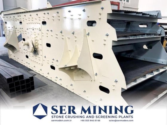 鉱業における振動スクリーンの設計と実装