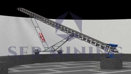 ラジアルコンベアベルトでこぼれを減らし、生産性を向上