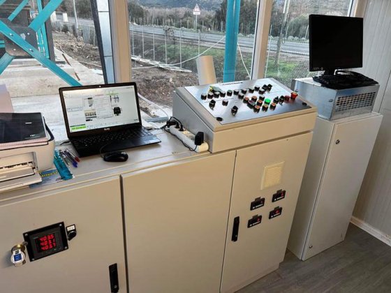 100立方米紧凑型混凝土搅拌站