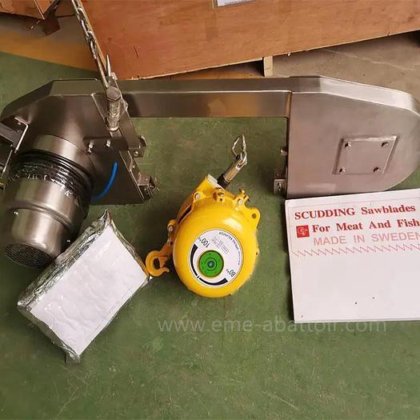 新设计的牛肉屠宰场设备 牛屠宰场半胴体带式分割锯（用于牛机