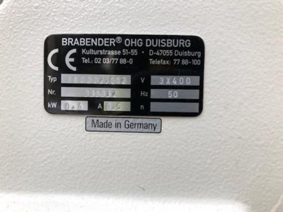 Brabender Extensograph E