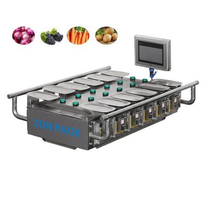 ZONPACK 手动称重秤 多头组合秤 洋葱 马铃薯