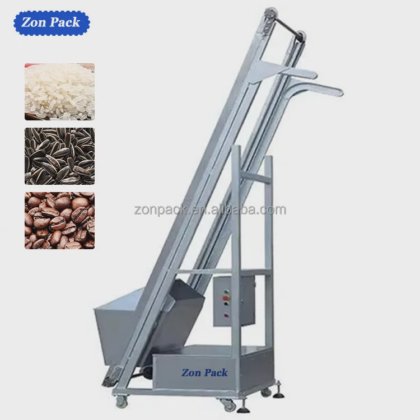 用于小颗粒产品的不锈钢米豆提升输送机单斗输送机