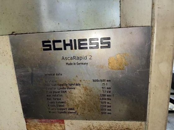 德国 希斯刨台镗床