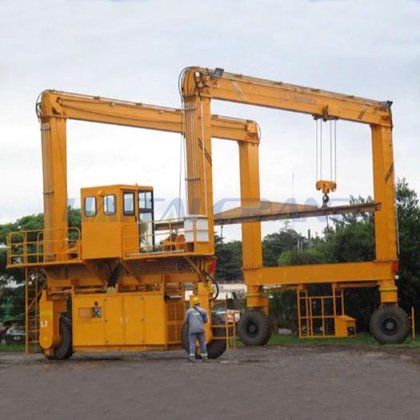 出售集装箱起重机 轮胎式龙门起重机 配件 橡胶龙门起重机