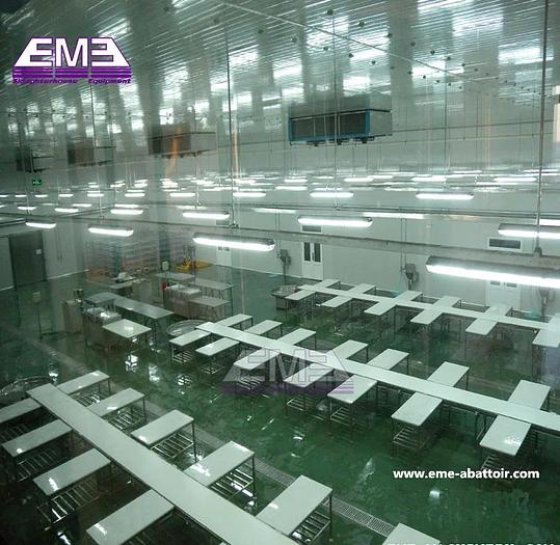 用于牛肉/羊肉/猪肉屠宰线的清真牛/羊屠宰场高生产率皮带输送机 屠宰设备