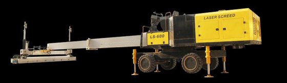 高精度自动控制混凝土激光熨平板，配备稳定高效的驱动系统