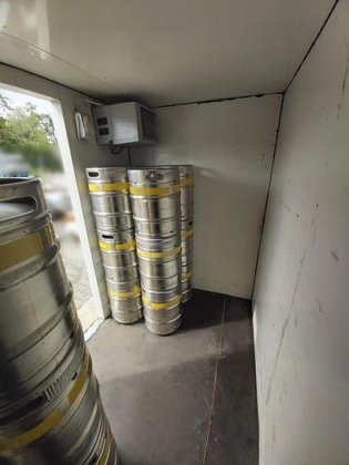 冷却ユニットを備えた冷蔵室