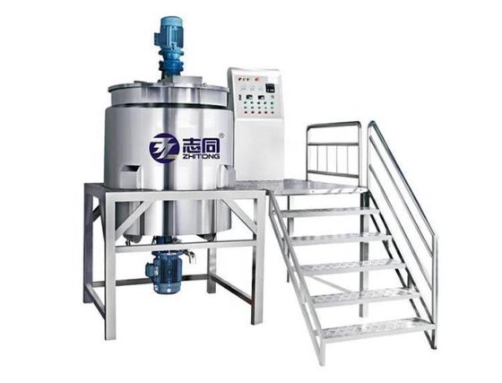 智通液体搅拌釜 电热蒸汽加热不锈钢用于液体夹套罐乳化化学反应器