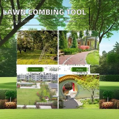 手押し式グラス・コンバーガソリン式自走式ゴルフ場用天然芝メンテナンス機械