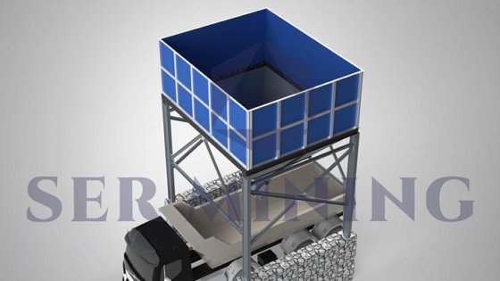 Sermaden 二次ホッパー – 事前破砕材料処理のための信頼性の高いソリューション