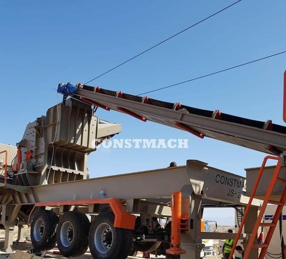 200-250 Tph 产能移动颚式和冲击式破碎机