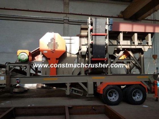 120-150 Tph 产能移动颚式破碎机