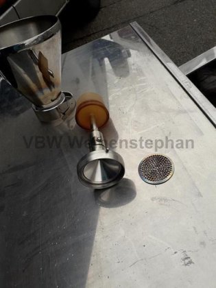 Membranfilter mit Sieb