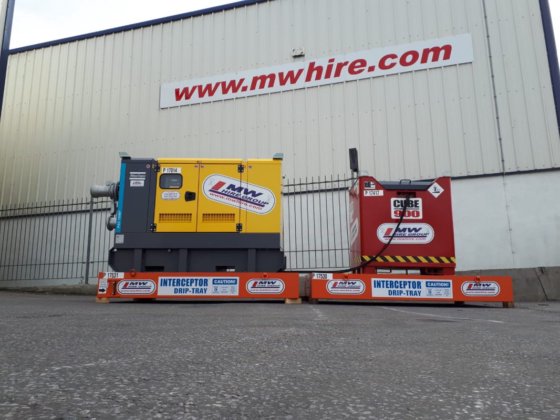 Bandeja de gotejamento do interceptor