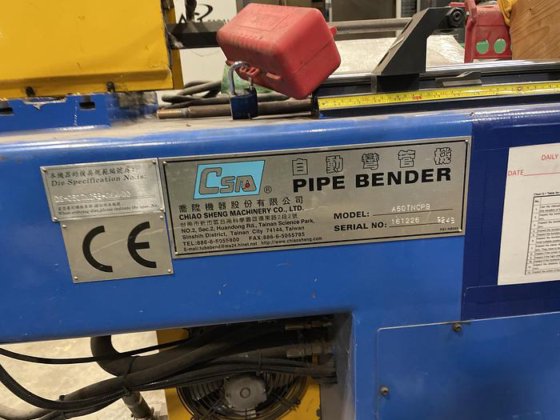 CHIAO SHENG MACHINERY TWO AXIS