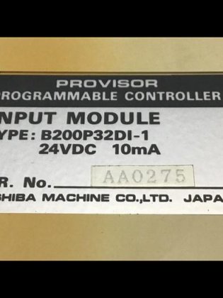 TOSHIBA Input Module B200P32DI-1 Used