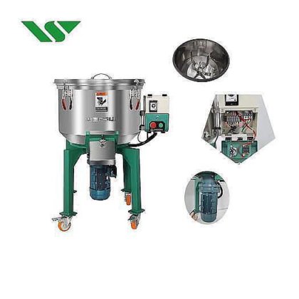 立式塑料混色机,用于混合回收塑料原料