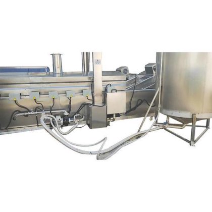 小型商用连续半自动燃气电动薯片油炸机薯片油炸锅价格