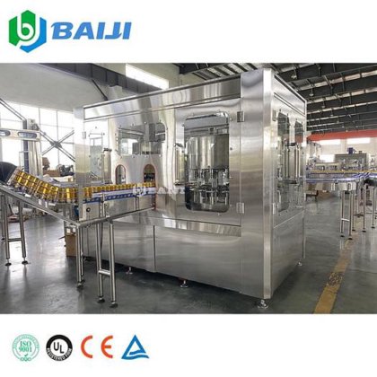 BAIJI 自動ブリキ缶アイスコーヒー液体充填シール機