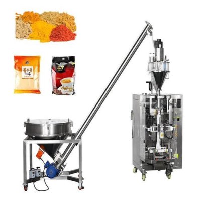 ホッパーが付いている自動 304 ステンレス鋼のオーガーの注入口の粉の螺線形のねじ送り装置のコンベヤー