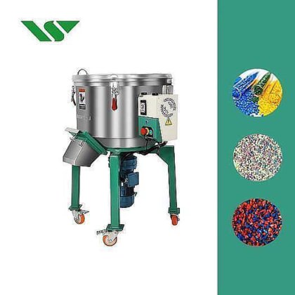 立式塑料混色机,用于混合回收塑料原料