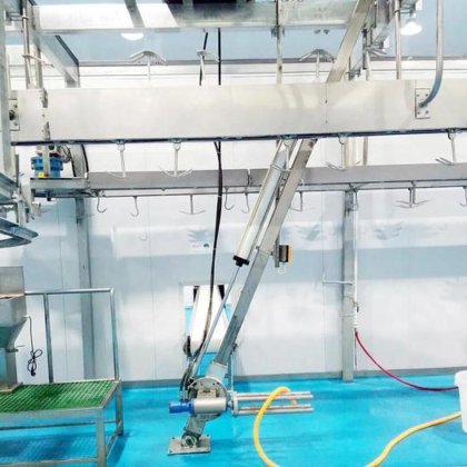 最优惠价格 山羊屠宰场设备 用于山羊屠宰加工生产线的绵羊剥皮机